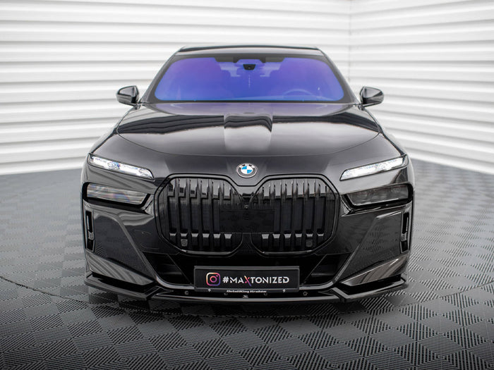 BMW 7 M-Pack / M760e / i7 M-Pack G70 Front Splitter V.2 - Maxton Design