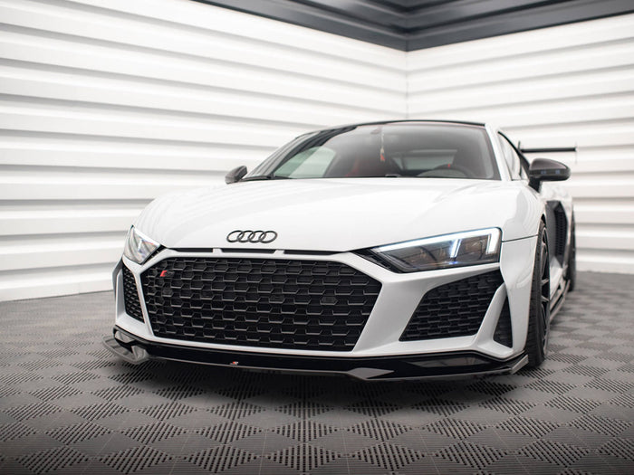 Audi R8 Mk2 Facelift Front Splitter V.3 - Maxton Design