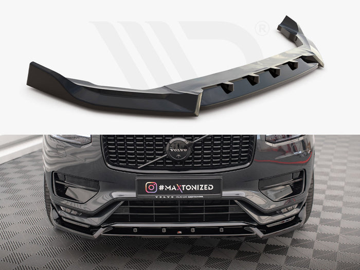 Volvo XC90 R-Design Mk2 Facelift Front Splitter V.2 - Maxton Design