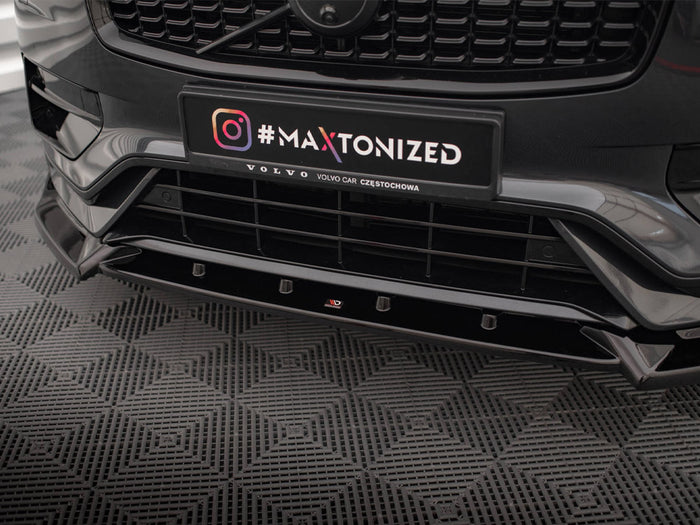 Volvo XC90 R-Design Mk2 Facelift Front Splitter V.2 - Maxton Design