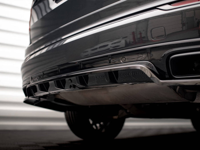 Volvo XC90 R-Design Mk2 Facelift Rear Splitter (Vertical Bars) - Maxton Design