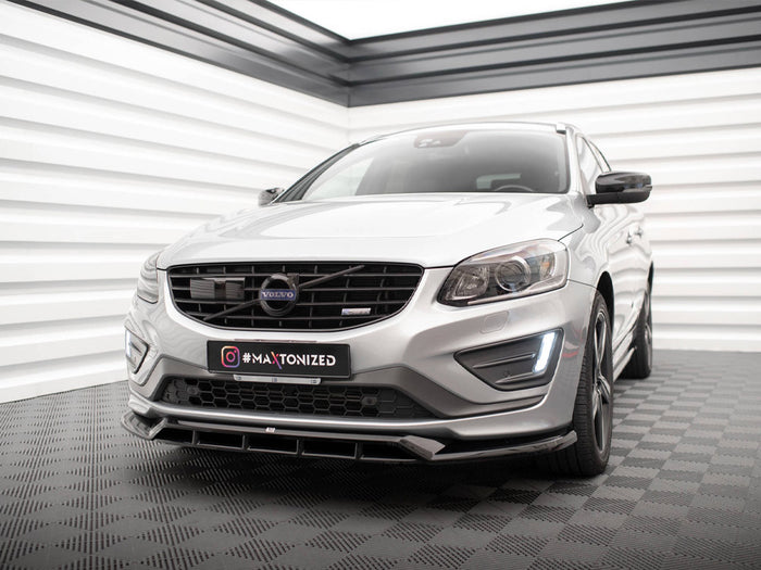 Volvo XC60 R-Design Mk1 Facelift Front Splitter - Maxton Design
