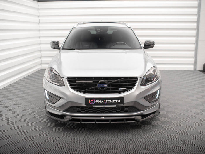 Volvo XC60 R-Design Mk1 Facelift Front Splitter - Maxton Design