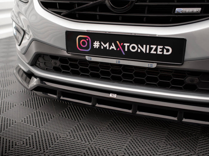Volvo XC60 R-Design Mk1 Facelift Front Splitter - Maxton Design