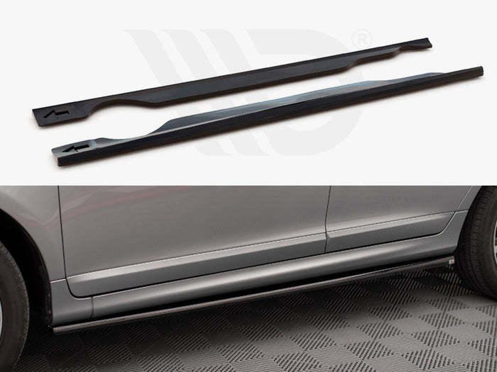 Volvo XC60 R-Design Mk1 Facelift Side Skirts Diffusers - Maxton Design