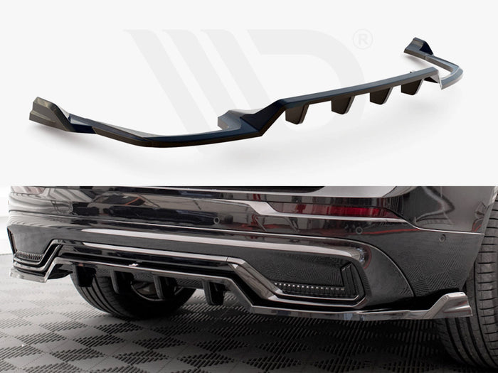 Volvo XC60 R-Design Mk2 Facelift Rear Splitter (Vertical Bars) - Maxton Design