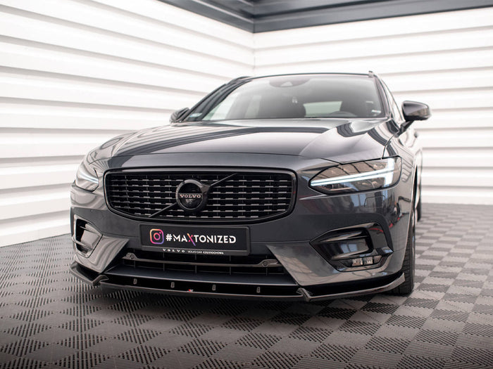 Volvo V90 / S90 R-Design Mk2 Front Splitter - Maxton Design