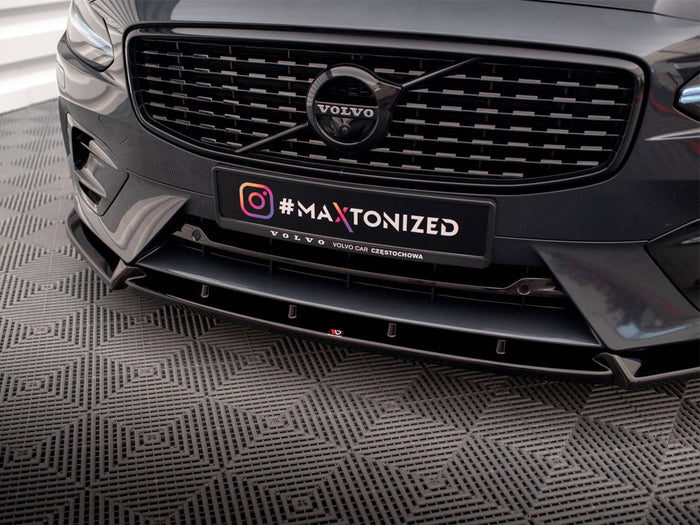 Volvo V90 / S90 R-Design Mk2 Front Splitter - Maxton Design