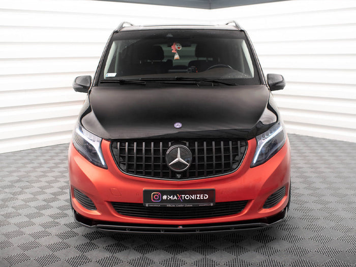 Mercedes V-Class W447 Front Splitter V.4 - Maxton Design