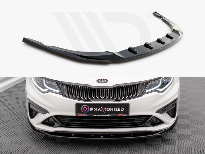 Kia Optima Mk4 Facelift Front Splitter V.2 - Maxton Design