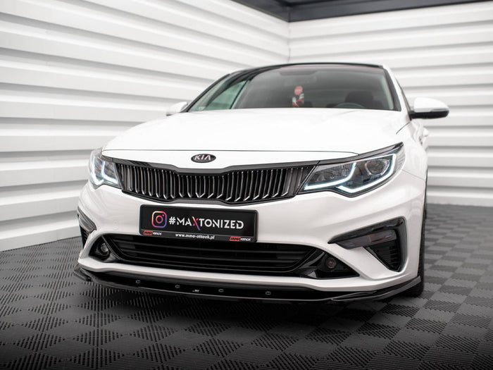Kia Optima Mk4 Facelift Front Splitter V.2 - Maxton Design