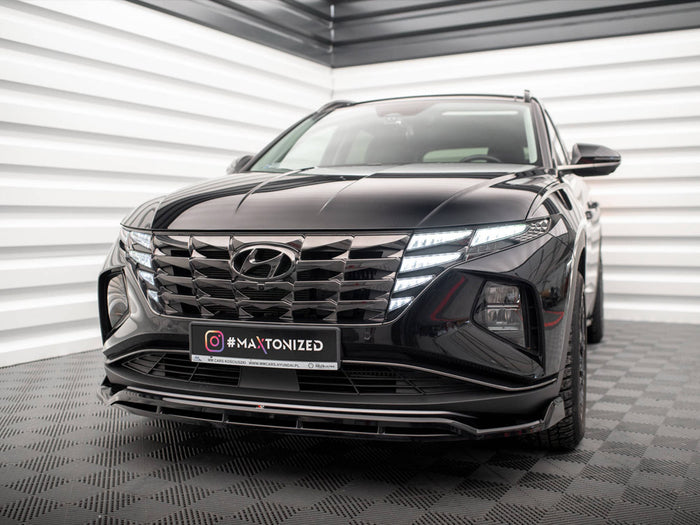 Hyundai Tucson Mk4 Front Splitter V.2 - Maxton Design