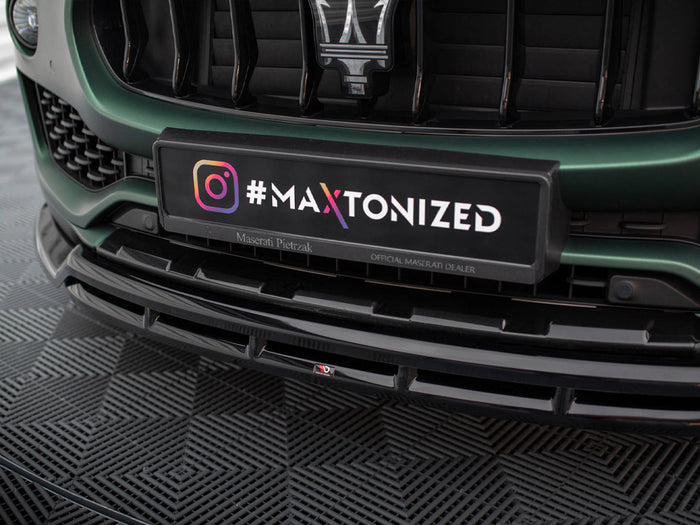 Maserati Levante Mk1 Front Splitter V.2 - Maxton Design