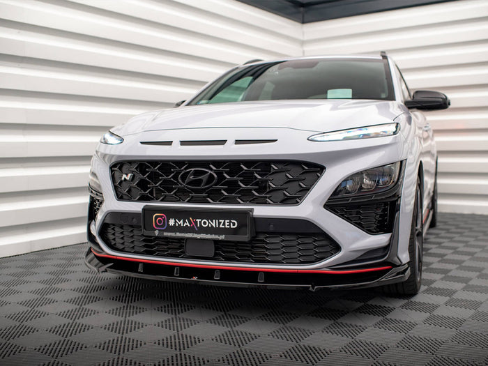 Hyundai Kona N Mk1 Front Splitter V.2 - Maxton Design