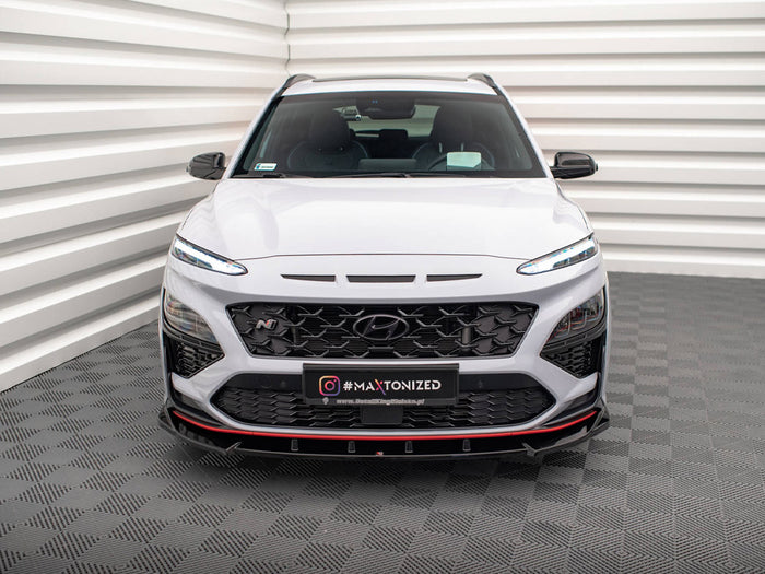 Hyundai Kona N Mk1 Front Splitter V.2 - Maxton Design