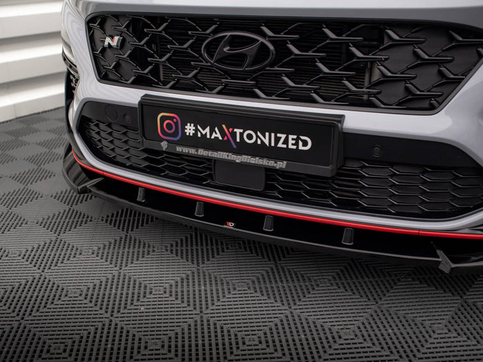 Hyundai Kona N Mk1 Front Splitter V.2 - Maxton Design