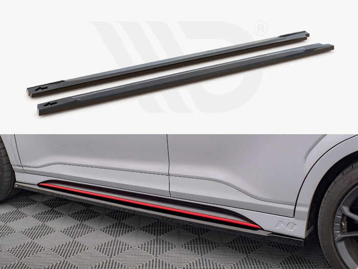 Hyundai Kona N Mk1 Side Skirts Diffusers V.1 - Maxton Design