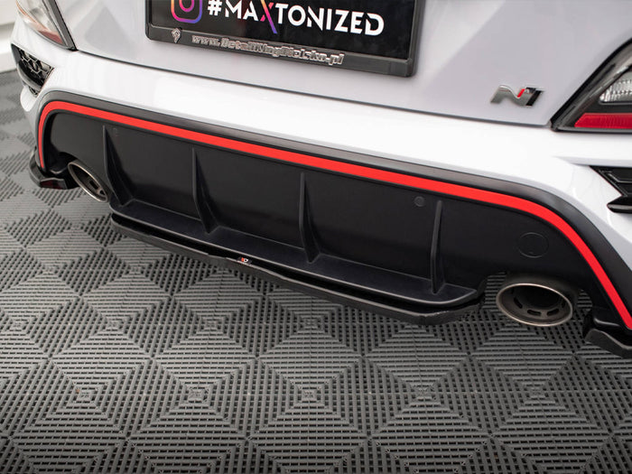 Hyundai Kona N Mk1 Central Rear Splitter - Maxton Design