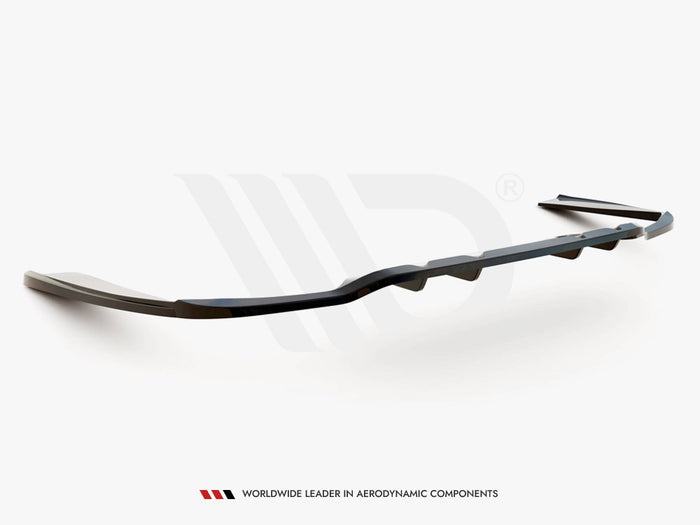 Mercedes C Coupe AMG-Line C205 Facelift Rear Splitter (Vertical Bars) - Maxton Design