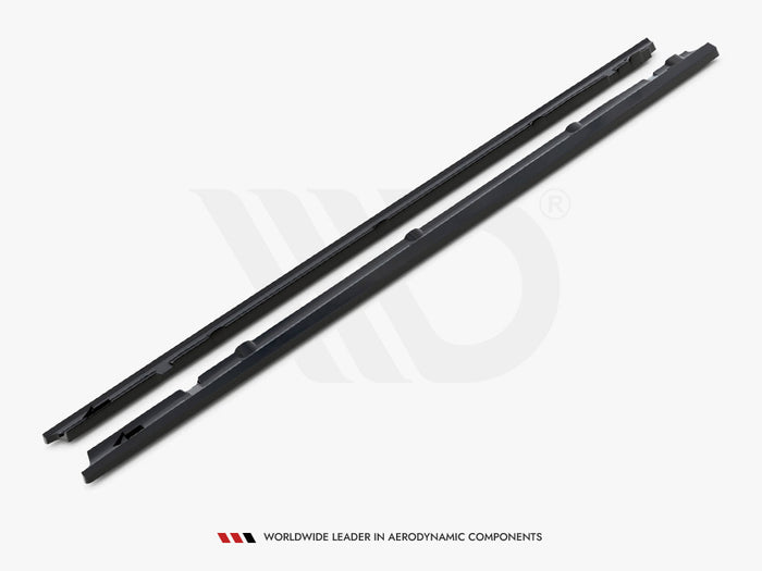 Mercedes C Coupe AMG-Line C205 Facelift Side Skirts Diffusers - Maxton Design