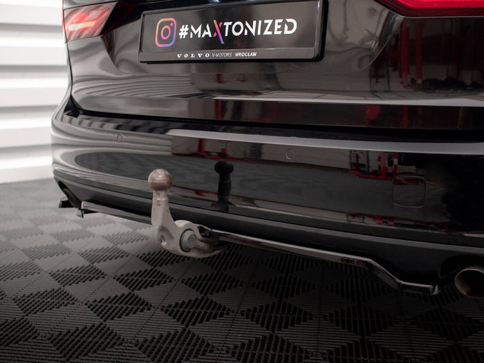 Volvo V90 Mk2 Rear Splitter V.2 (Vertical Bars) - Maxton Design