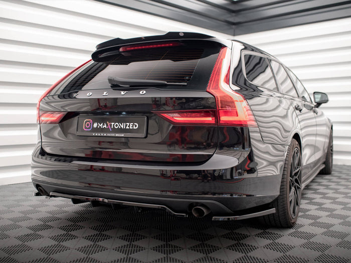 Volvo V90 Mk2 Rear Side Splitters - Maxton Design