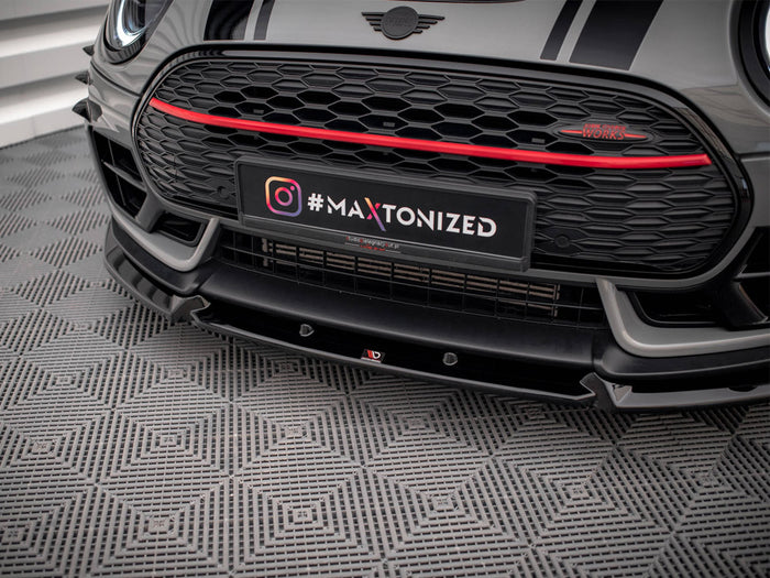 Front Splitter V.4 Mini Cooper Clubman John Cooper Works F54 Facelift - Maxton Design