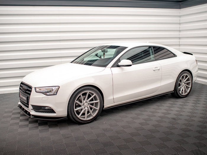Audi A5 / A5 S-Line / S5 Coupe 8T Side Skirts Diffusers V.2 - Maxton Design