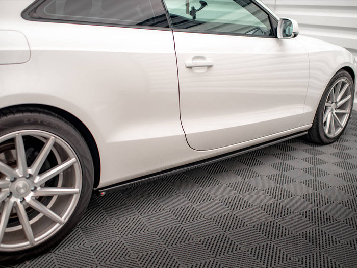 Audi A5 / A5 S-Line / S5 Coupe 8T Side Skirts Diffusers V.2 - Maxton Design