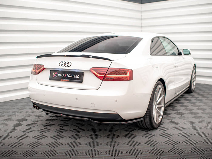 Audi A5 / A5 S-Line / S5 Coupe 8T Spoiler CAP V.2 - Maxton Design