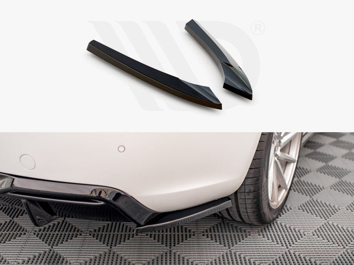 Audi A5 Coupe 8T Facelift Rear Side Splitters - Maxton Design