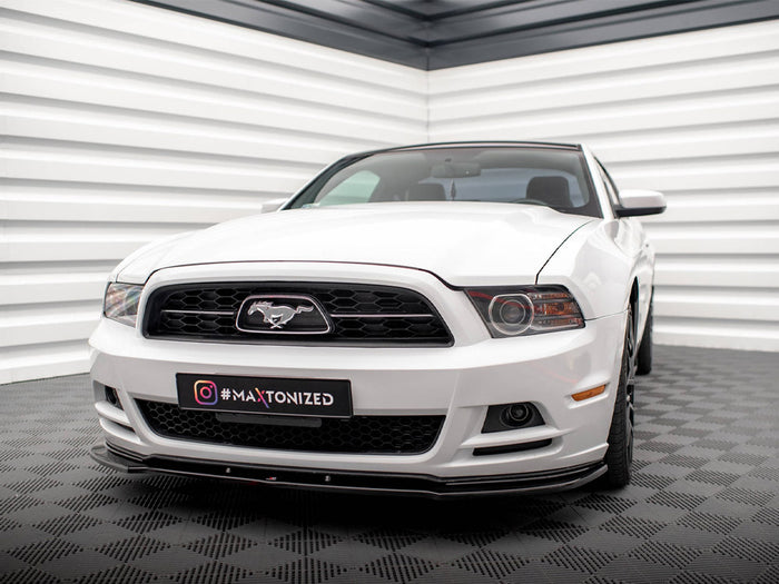 Ford Mustang Mk5 Facelift Front Splitter - Maxton Design