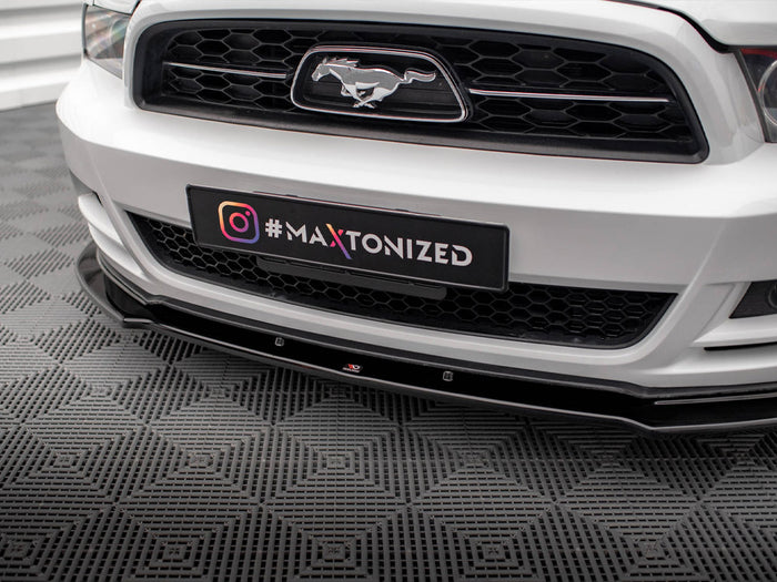 Ford Mustang Mk5 Facelift Front Splitter - Maxton Design
