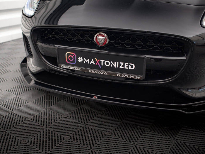 Jaguar F-Type Mk1 Facelift Front Splitter V.2 - Maxton Design