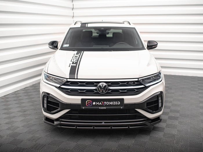 Volkswagen T-Roc R / R-Line Mk1 Facelift Front Splitter V.1 - Maxton Design
