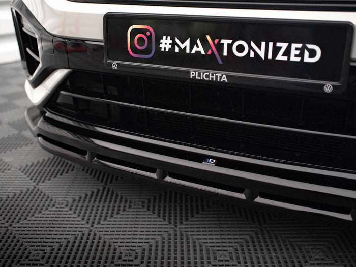 Volkswagen T-Roc R / R-Line Mk1 Facelift Front Splitter V.1 - Maxton Design