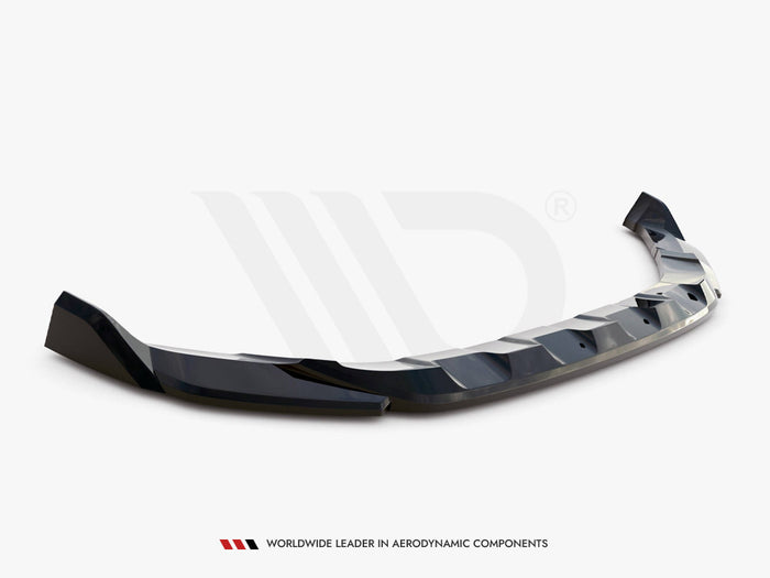 Volkswagen T-Roc R / R-Line Mk1 Facelift Front Splitter V.2 - Maxton Design