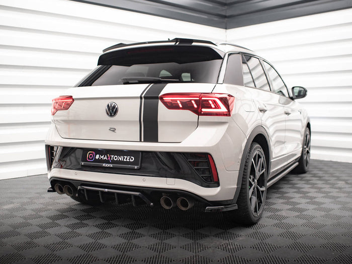 Volkswagen T-Roc R / R-Line Mk1 Facelift Rear Splitter (Vertical Bars) - Maxton Design