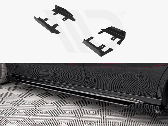 Mercedes A35 AMG / AMG-Line Aero Pack W177 Side Flaps - Maxton Design