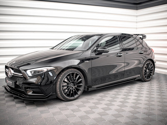 Mercedes A35 AMG / AMG-Line Aero Pack W177 Side Flaps - Maxton Design