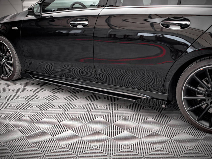 Mercedes A35 AMG / AMG-Line Aero Pack W177 Side Flaps - Maxton Design