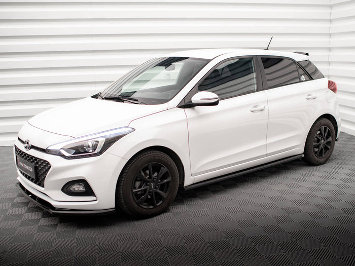 Hyundai I20 Mk2 Facelift Side Skirts Diffusers - Maxton Design