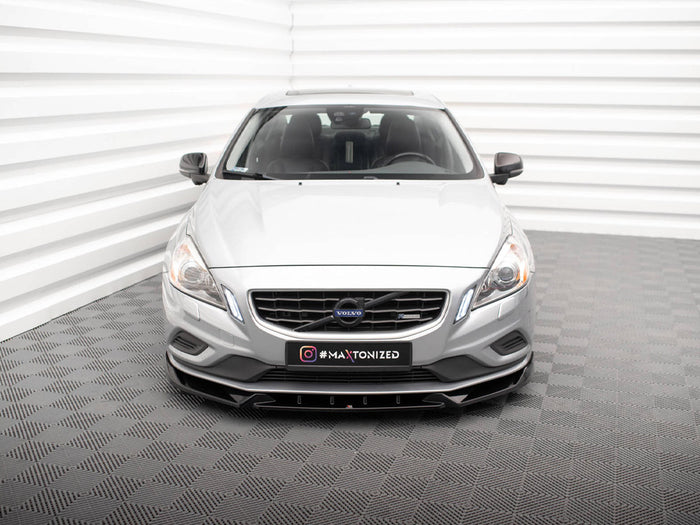 Volvo S60 R-Design Mk2 Front Splitter V.1 - Maxton Design