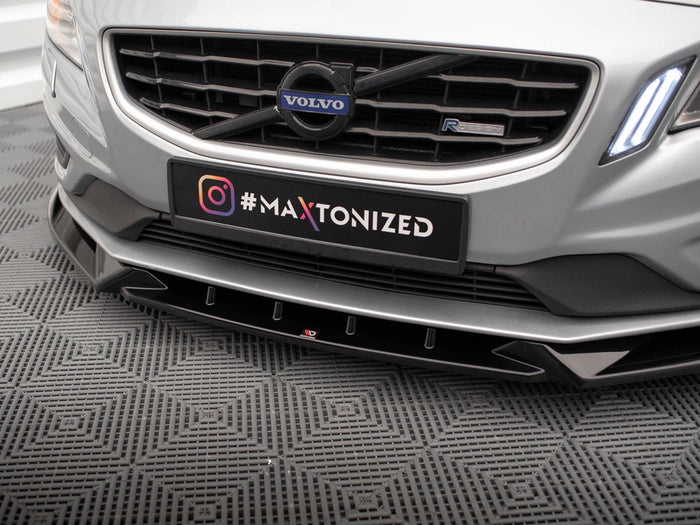 Volvo S60 R-Design Mk2 Front Splitter V.1 - Maxton Design
