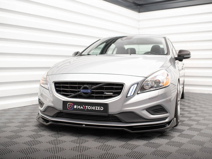 Volvo S60 R-Design Mk2 Front Splitter V.2 - Maxton Design