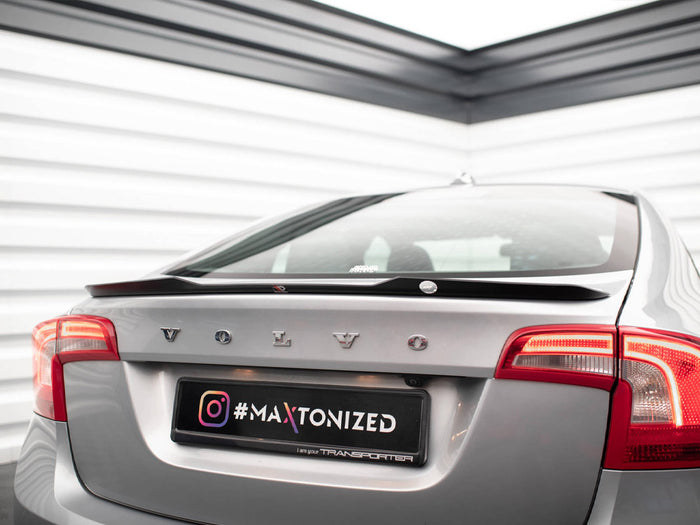 Volvo S60 R-Design Mk2 Spoiler CAP - Maxton Design