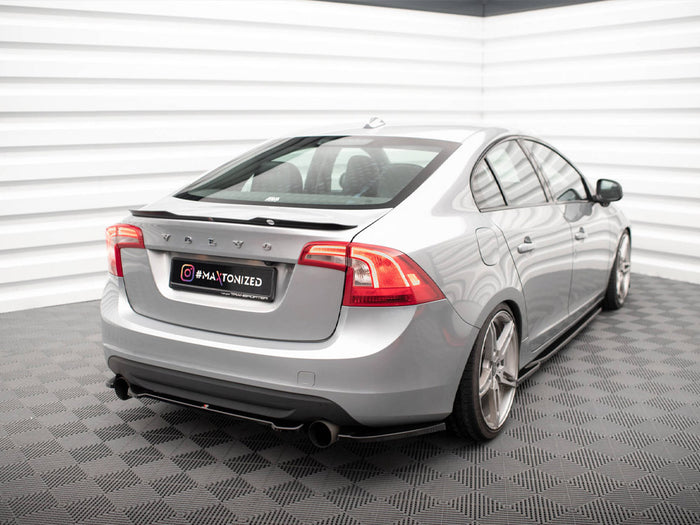 Volvo S60 R-Design Mk2 Rear Side Splitters - Maxton Design