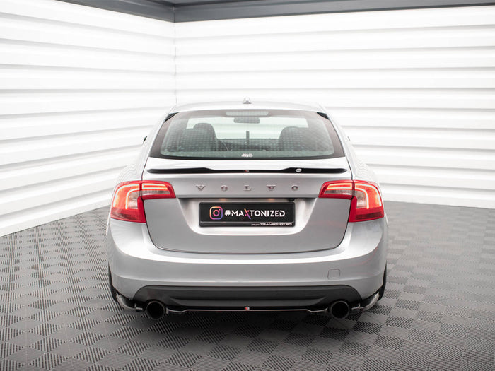 Volvo S60 R-Design Mk2 Central Rear Splitter - Maxton Design