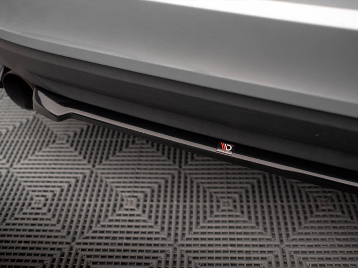 Volvo S60 R-Design Mk2 Central Rear Splitter - Maxton Design