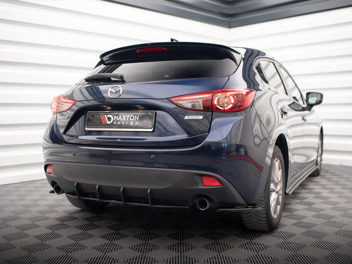 Mazda 3 Mk3 Rear Side Splitters - Maxton Design